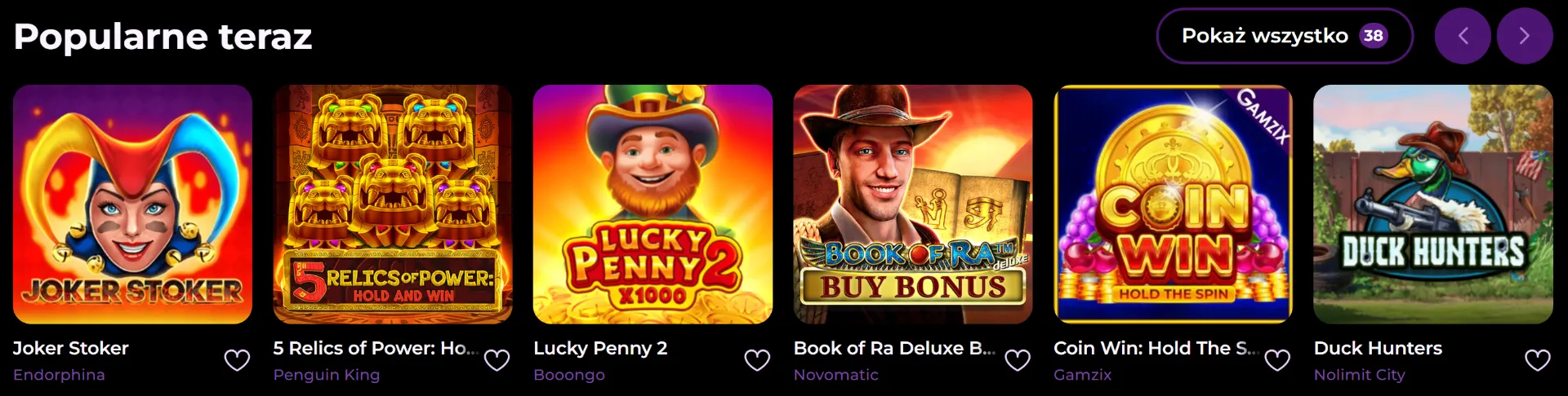 Automaty i gry kasynowe w Spinmama casino